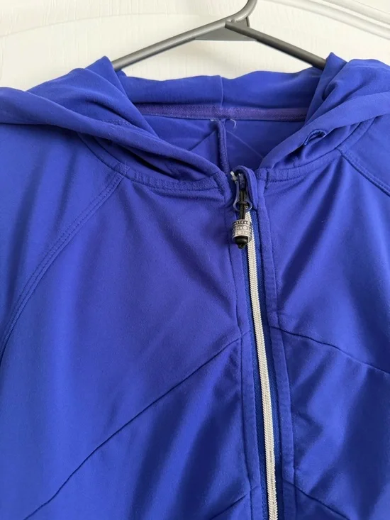 Lululemon Life Your Spirits Full Zip Jacket - Royal Blue - Picture 3 of 9